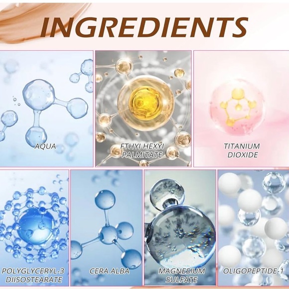 *Set of 2* Peptide Bounce Foundation #1 Ivory Color - Picture 5 of 6